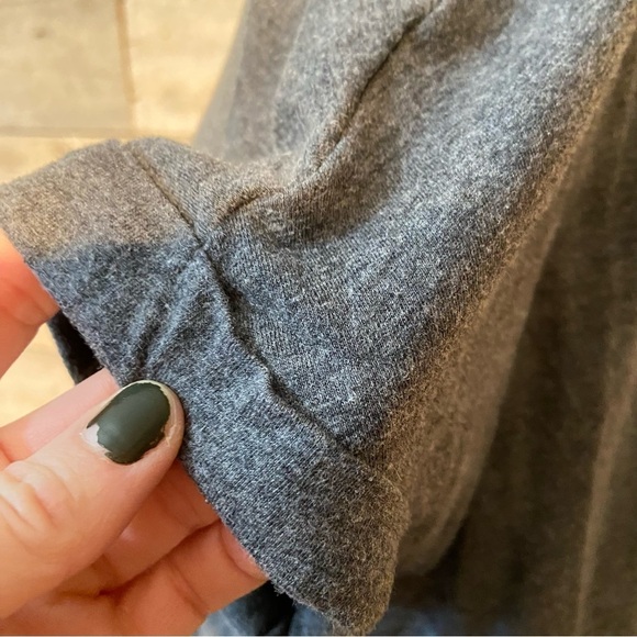 🛍️3/$30 Barbie Femme & fierce women’s grey t-shirt dress nightgown size medium - Picture 7 of 9